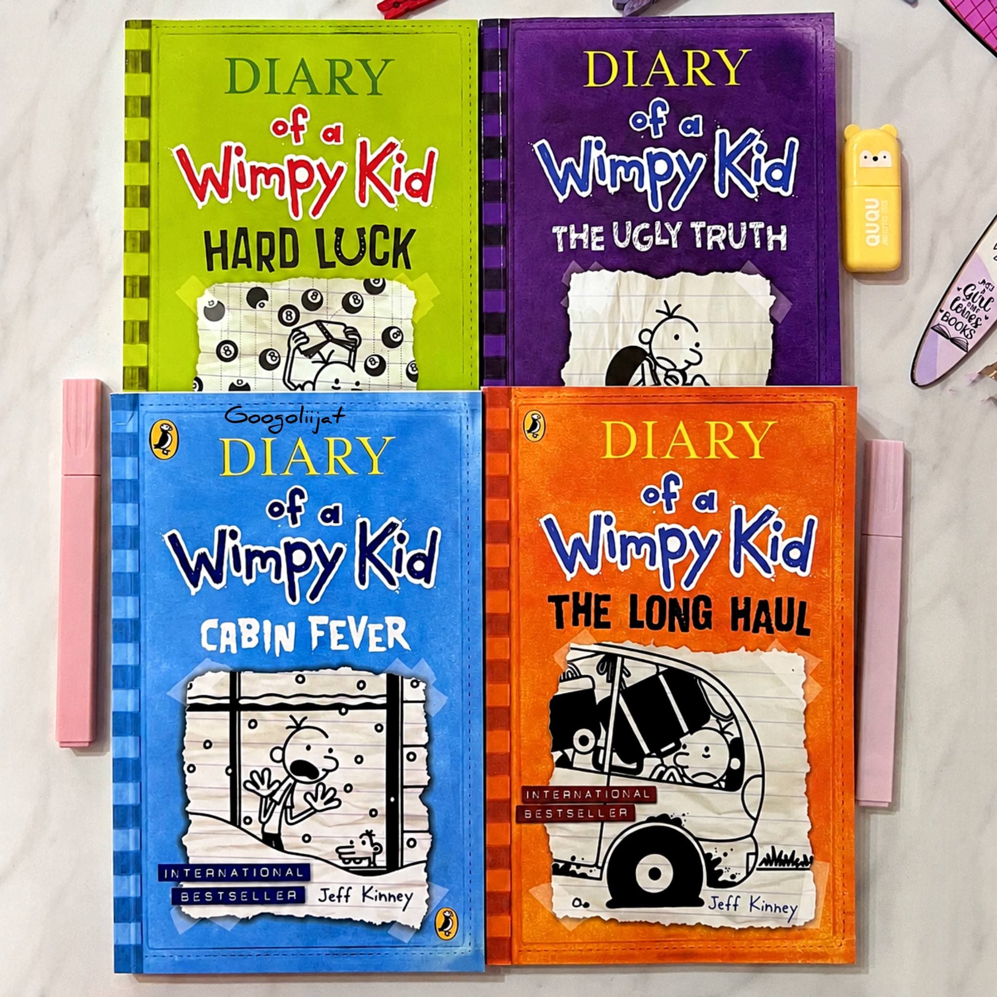 داستان انگلیسی Diary of a Wimpy Kid اثر Jeff Kinney