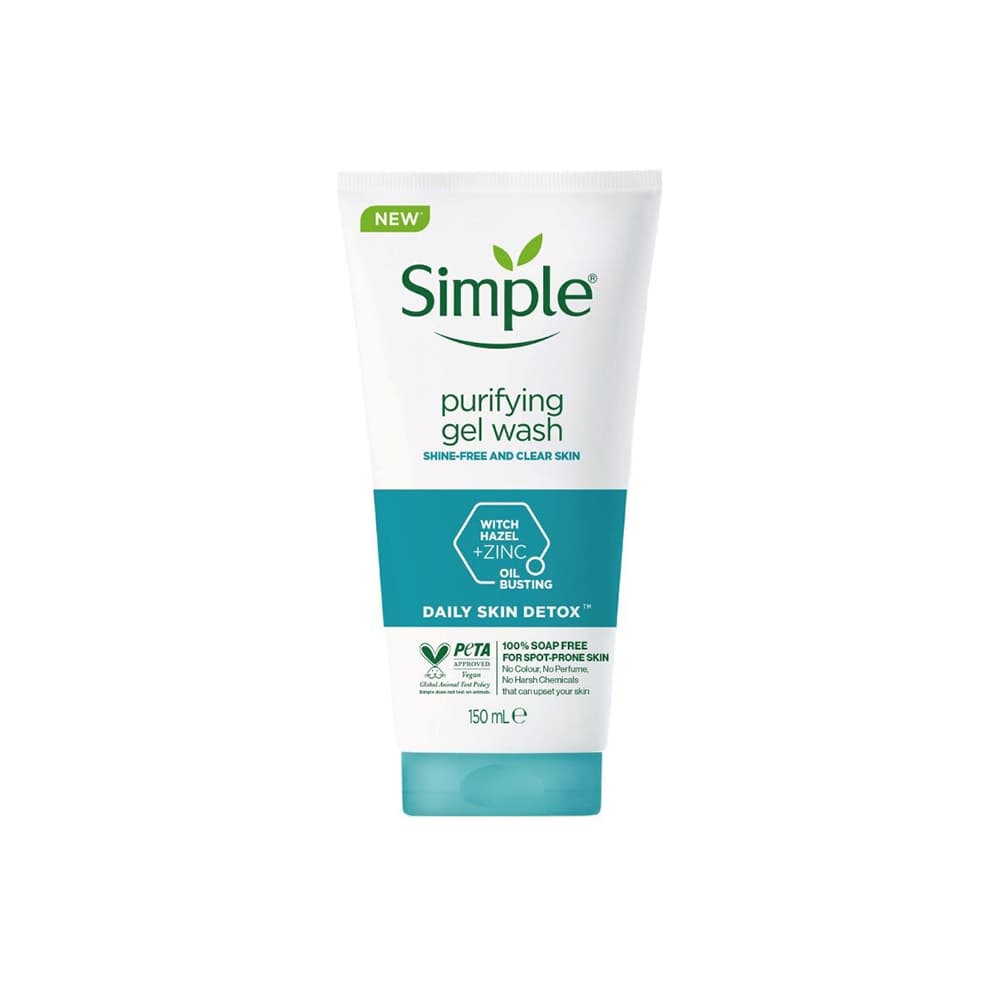 اسکراب و ضد لک و ترمیم کننده پوست سیمپل Daily Skin Detox Pore Polishing Scrub| Simple