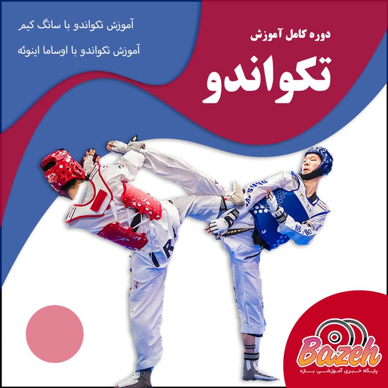 آموزش تکواندو مقدماتی تا پیشرفته : با زیرنویس فارسی