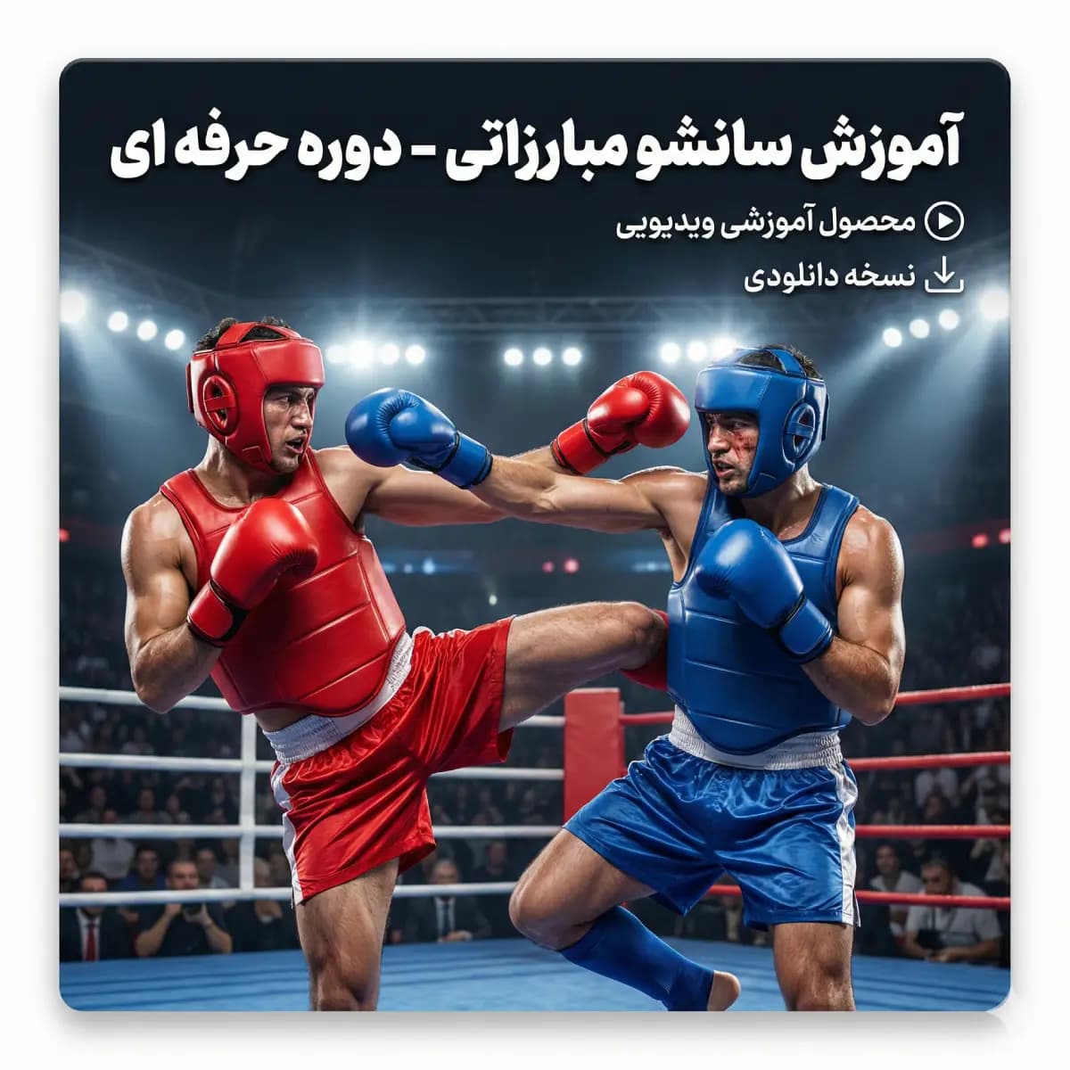 آموزش سانشو مبارزاتی – دوره حرفه ای – نسخه دانلودی — تصویر ۲
