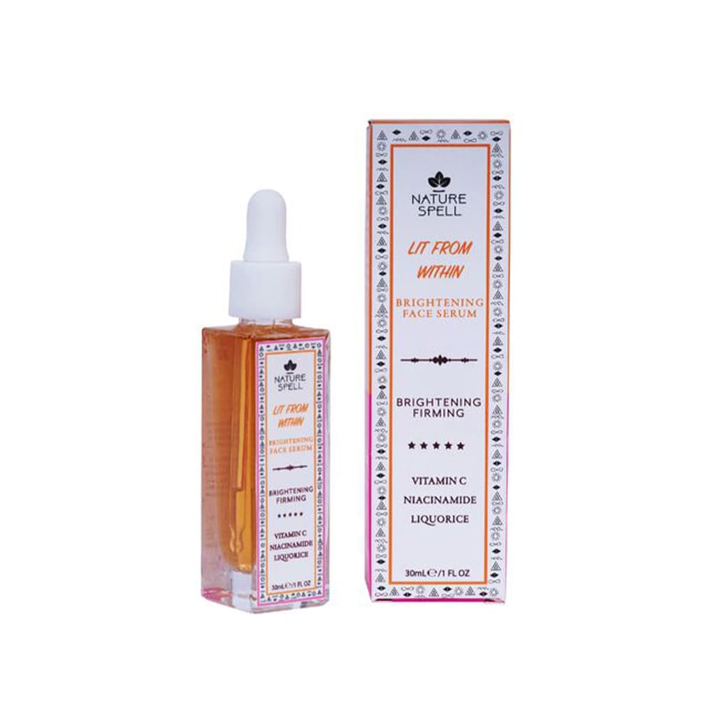 سرم روشن کننده ویتامین C نیچر اسپیل Nature Spell Vitamin C Brightening Face Serum