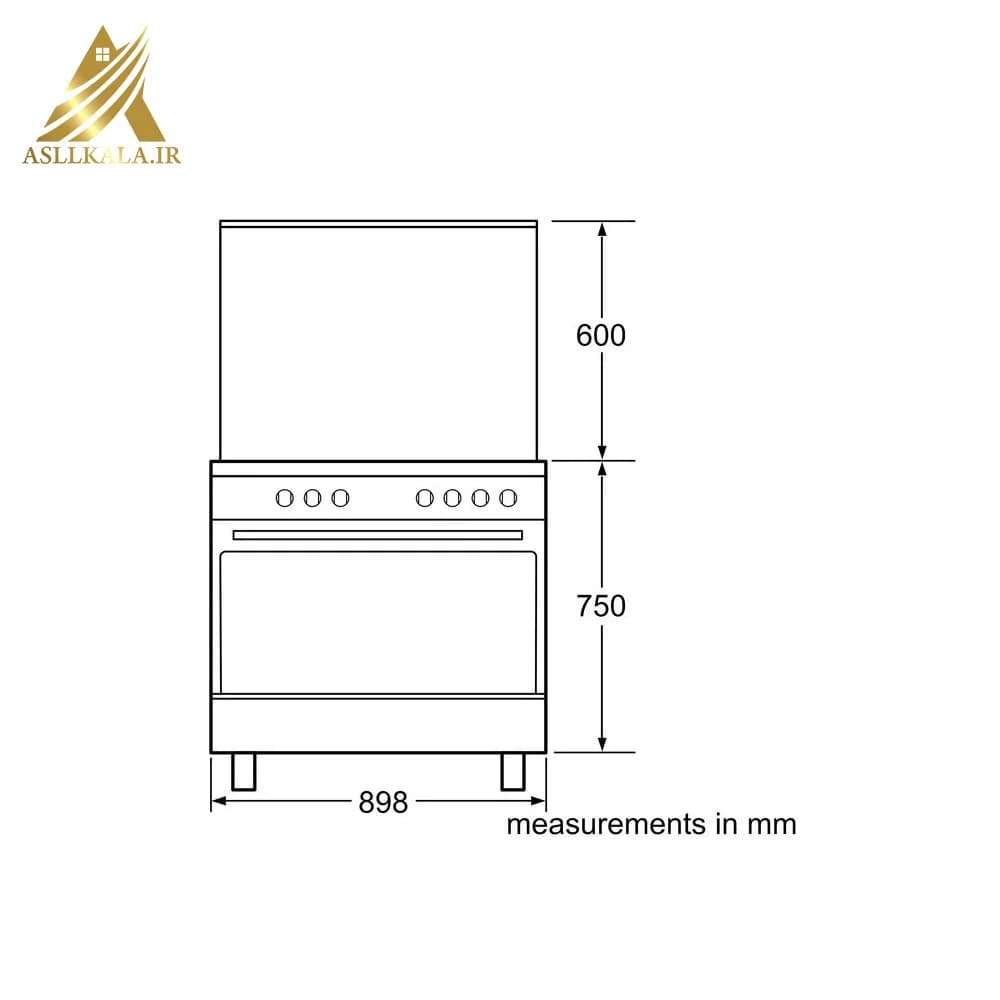 اجاق گاز بوش مدل HSG738257I ا Bosch HSG738257I Oven Stove — تصویر ۸