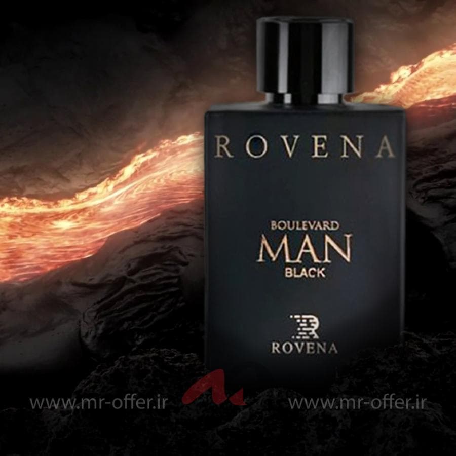 ادوپرفیوم مردانه روونا مدل Boulevard Man Black حجم 100 میلی لیتر — تصویر ۲