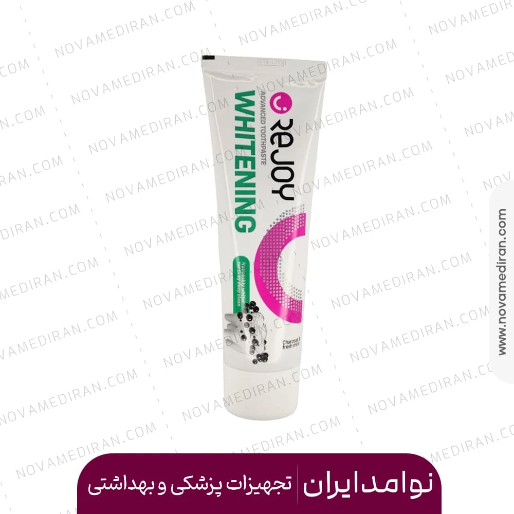 خمیر دندان ذغالی سفید کننده ریجوی ۱۰۰ گرم