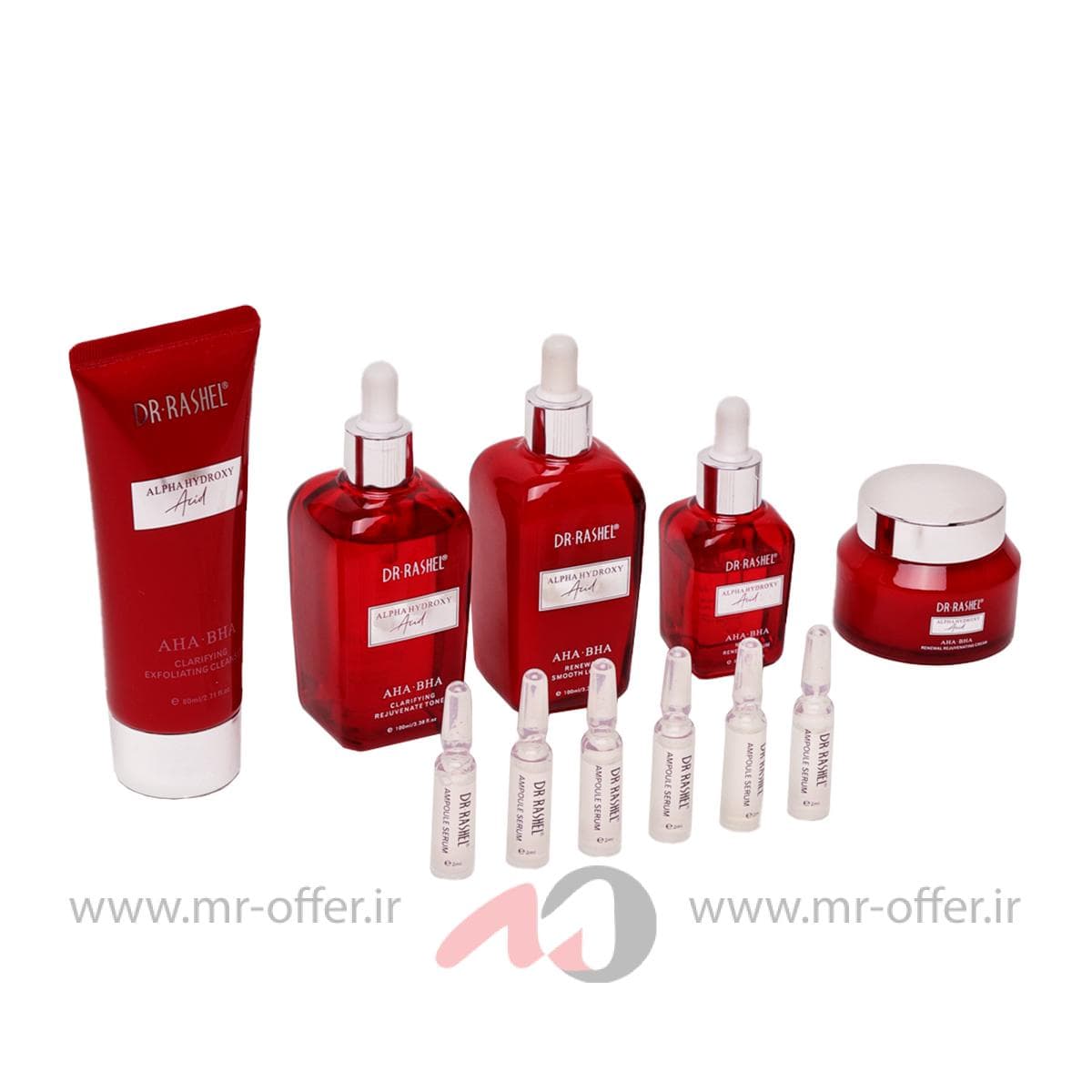 مجموعه مراقبت از پوست دکتر راشل مدل AHA BHA — تصویر ۳