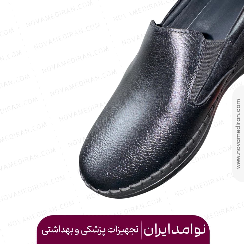 کفش طبی زنانه پاتکان طب کد ۷۶۹ رنگ مشکی — تصویر ۳