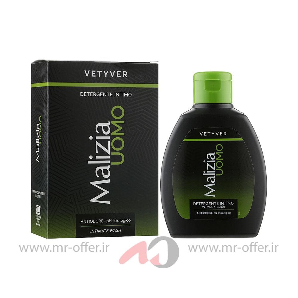 ژل بهداشتی آقایان مالیزیا مدل vetyver حجم 200 میلی لیتر
