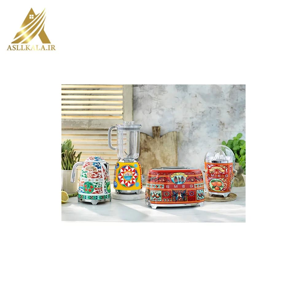 کتری برقی اسمگ دولچه گابانا ایتالیا Smeg KLF03 1,7 Ltr KLF03DGEU Dolce Gabbana ا Smeg KLF03 1,7 Ltr KLF03DGEU Dolce Gabbana — تصویر ۸