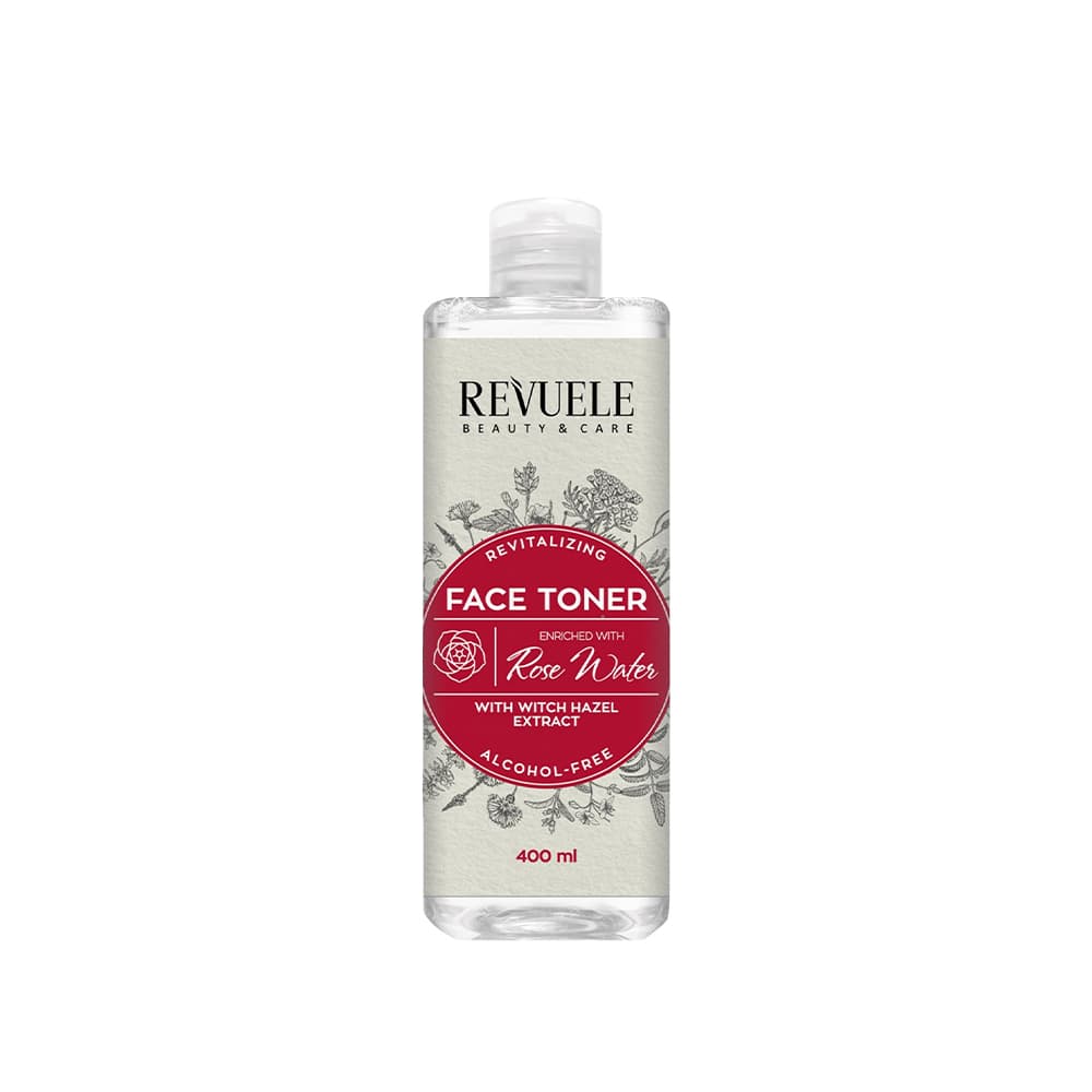 تونر شاداب کننده انواع پوست ریوئل Revuele Face Toner Rose Water