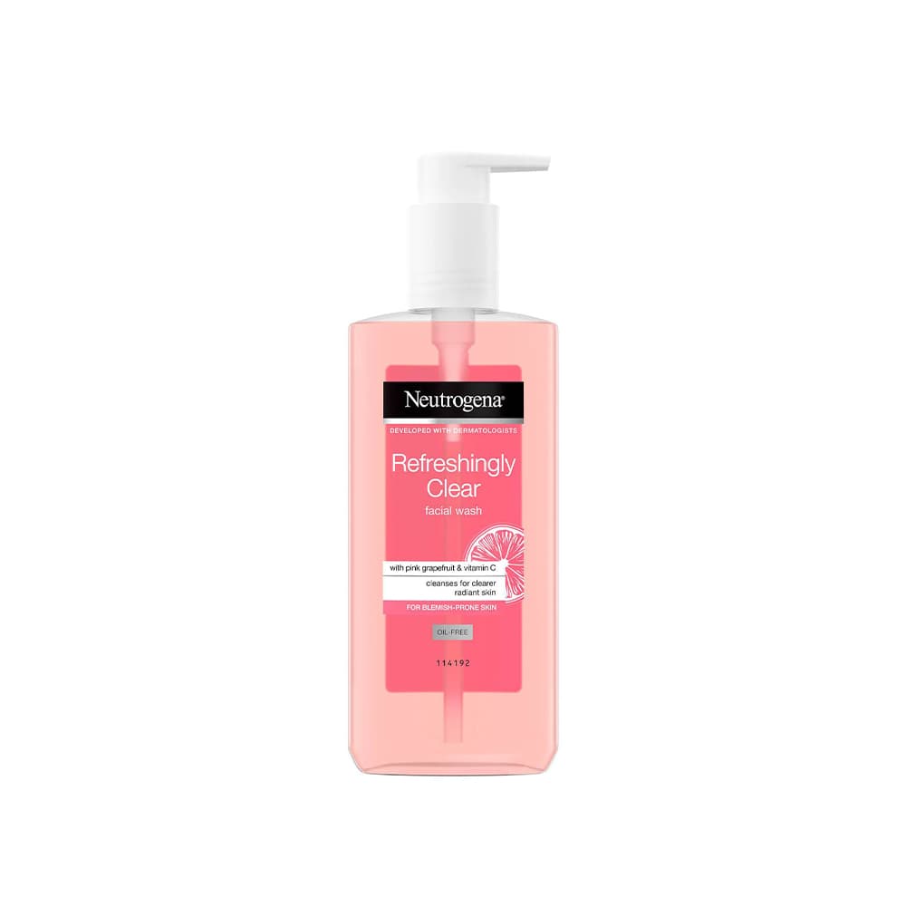 ژل شستشوی شفاف کننده صورت نوتروژینا Neutrogena Refreshingly Clear Facial Wash
