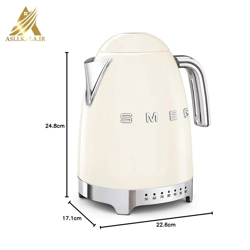 کتری برقی مدرج اسمگ مدل SMEG KLF04 ا SMEG Kettle KLF04 — تصویر ۴
