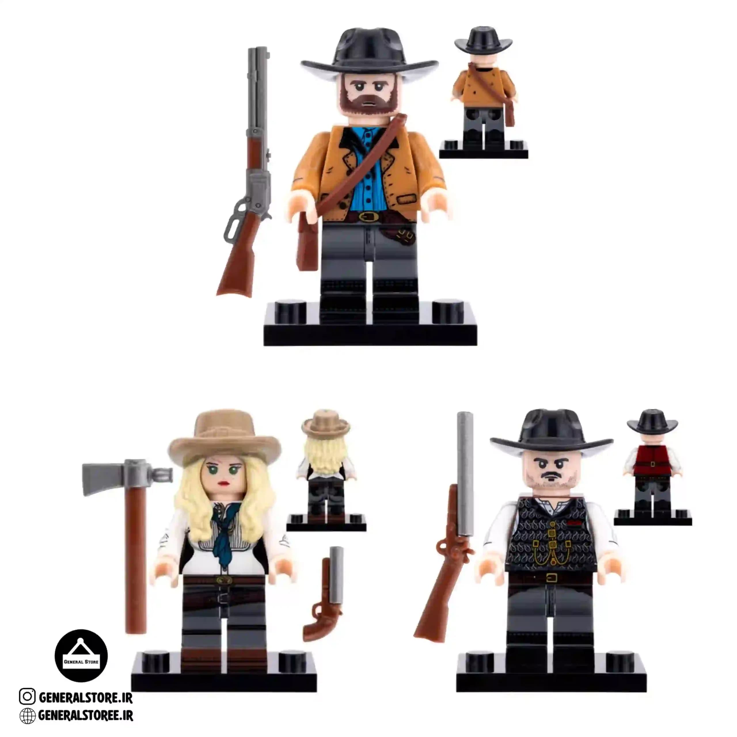 لگو اعضا گنگ وندرلیند (رد دد ردمپشن) / Lego Gang Members Van Der Lind Rdr2