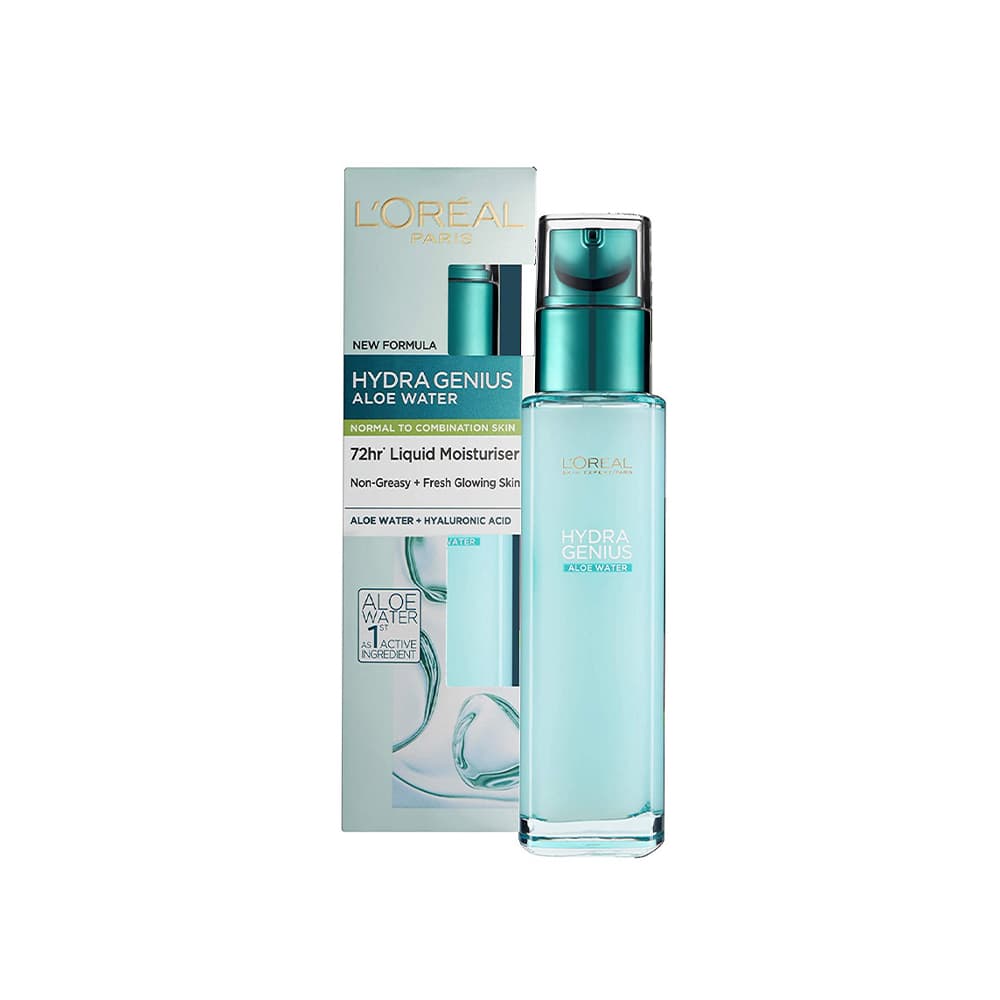 کرم آبرسان پوست مختلط تا نرمال لورآل L’Oreal ParisHydra Genius combination Skin