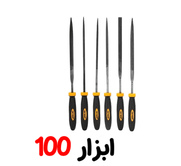 سوهان زر گری 6 عددی دینگی — تصویر ۳