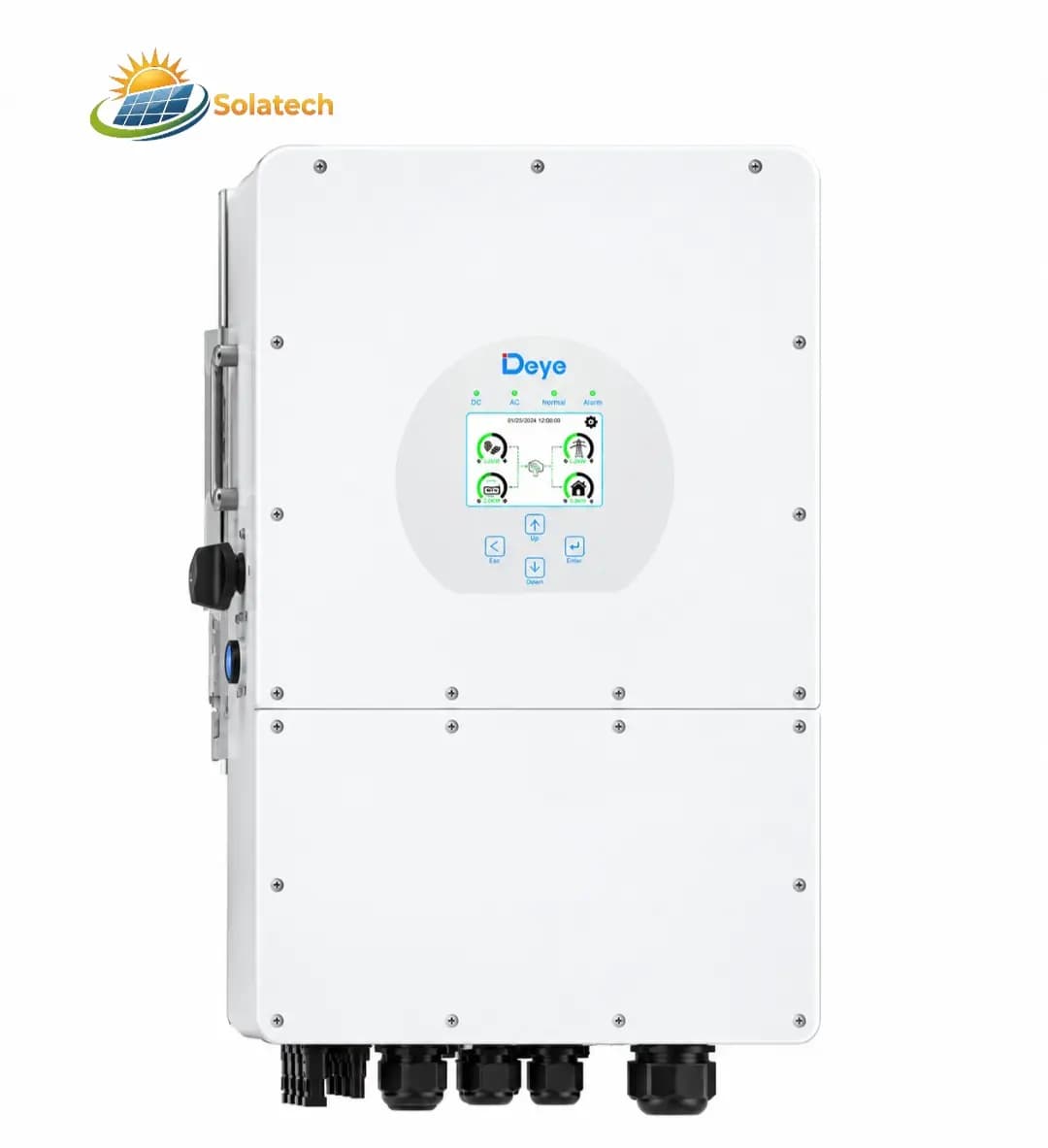 اینورتر خورشیدی دیه هیبرید 12 کیلووات تک فاز مدل Deye) SUN-12K-SG01LP1-EU)