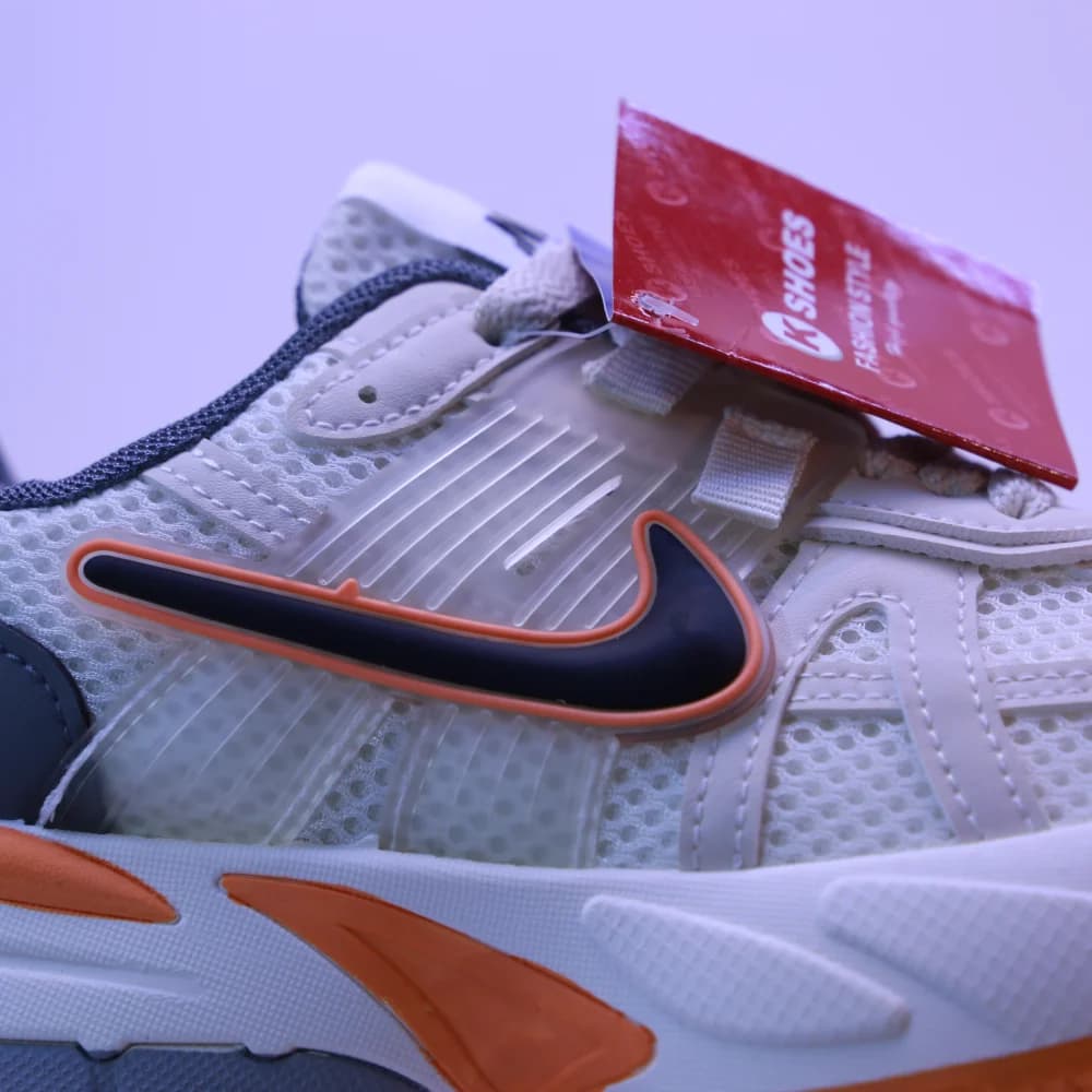 کتونی نایک وی تو کی ران سفید نارنجی | Nike V2K Run White Orange — تصویر ۶