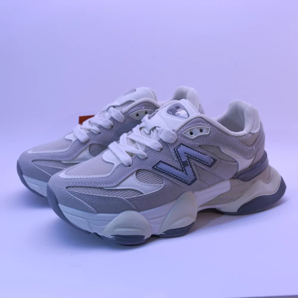 کتونی زنانه نیوبالانس 9060 طوسی سفید | New Balance 9060 — تصویر ۳