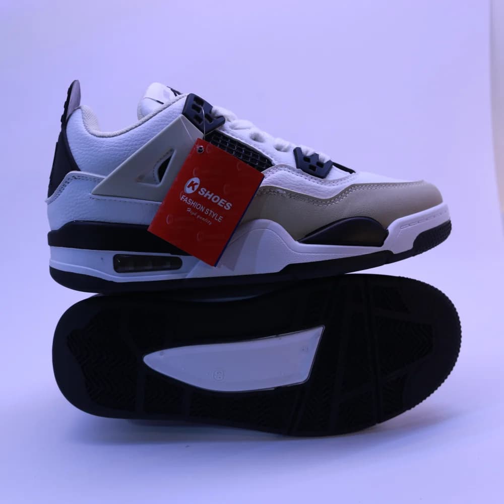 کتونی زنانه نایکی جردن ۴ وایت سیمِنت | Jordan 4 White Cement — تصویر ۳