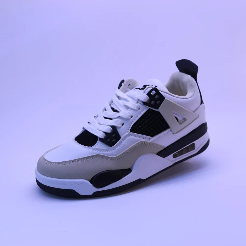 کتونی زنانه نایکی جردن ۴ وایت سیمِنت | Jordan 4 White Cement — تصویر ۶
