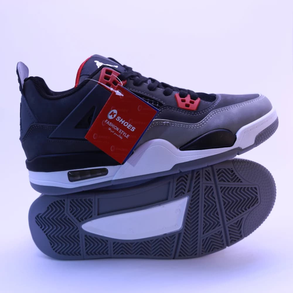 کتونی زنانه جردن ۴ برد ری‌ایمجین | Nike Air Jordan 4 Bred Reimagined — تصویر ۵