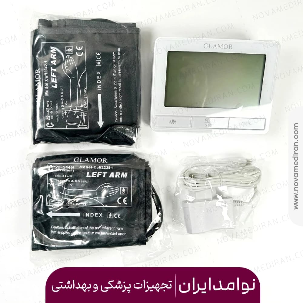 فشارسنج بازویی دیجیتال سخنگو گلامور مدل DBP-6179 — تصویر ۳