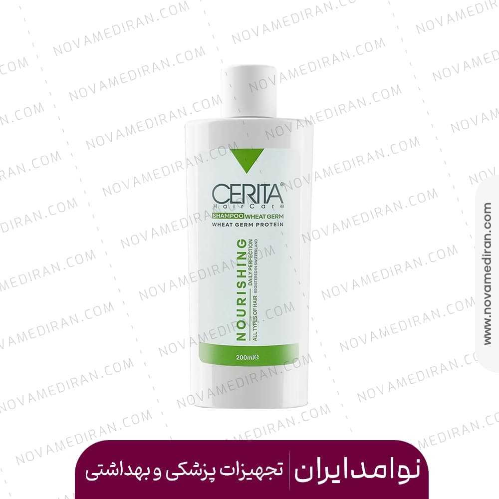 شامپو سریتا حاوی پروتئین جوانه گندم