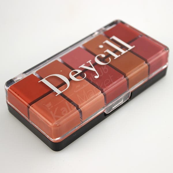 پالت رژ لب برند دایسل کد ۴ (Deycill Lip Gloss Balm Code 04)