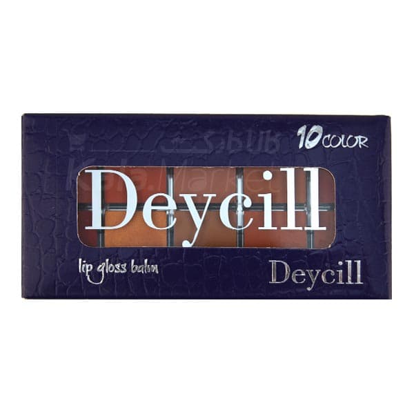 پالت رژ لب برند دایسل کد 3 (Deycill Lip Gloss Balm Code 03) — تصویر ۶