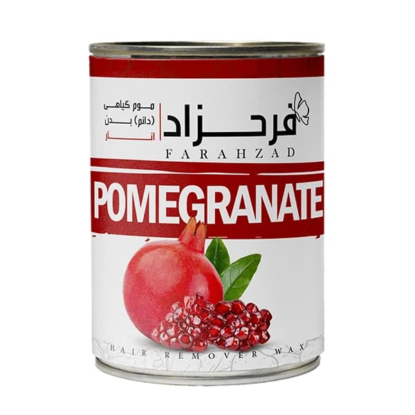 وکس موبر فرحزاد مدل گیاهی انار (Pomegranate) حجم 800 میلی لیتر