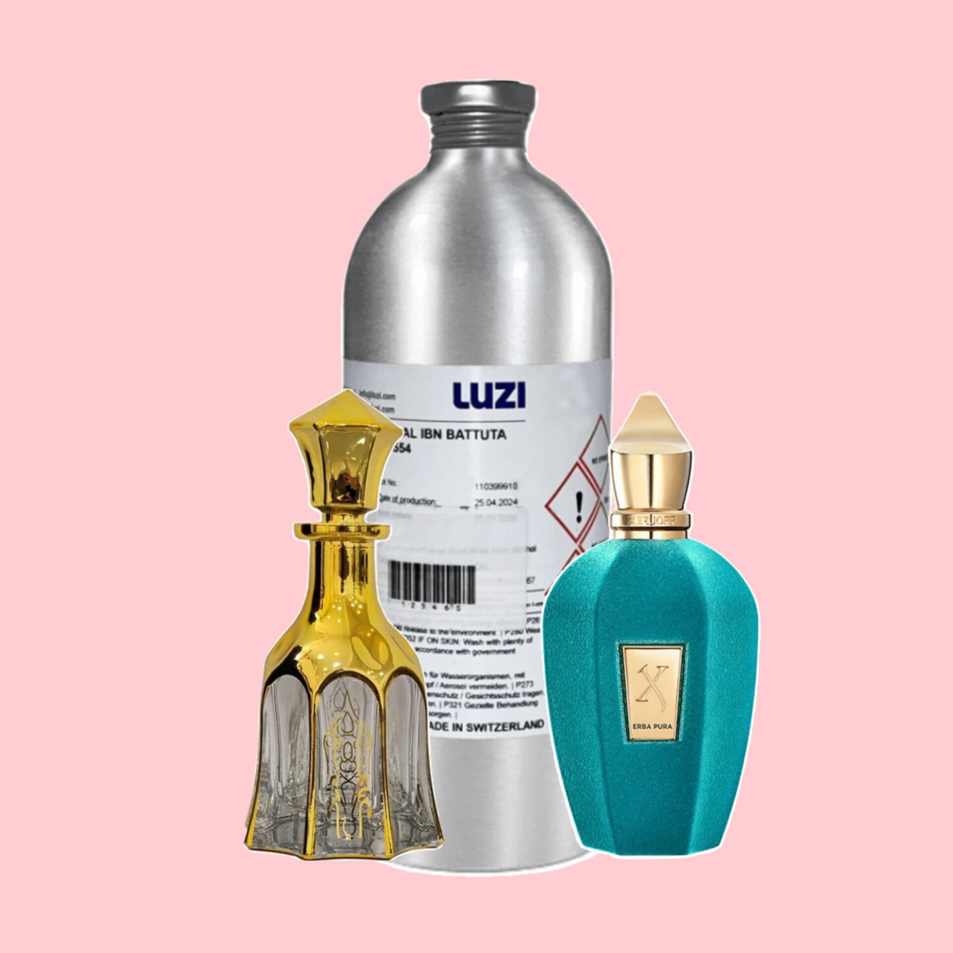 عطر خالص ارباپورا سوسپیرو (Sospiro Erba Pura) محصول شرکت لوزی سوئیس در حجم 10 گرم
