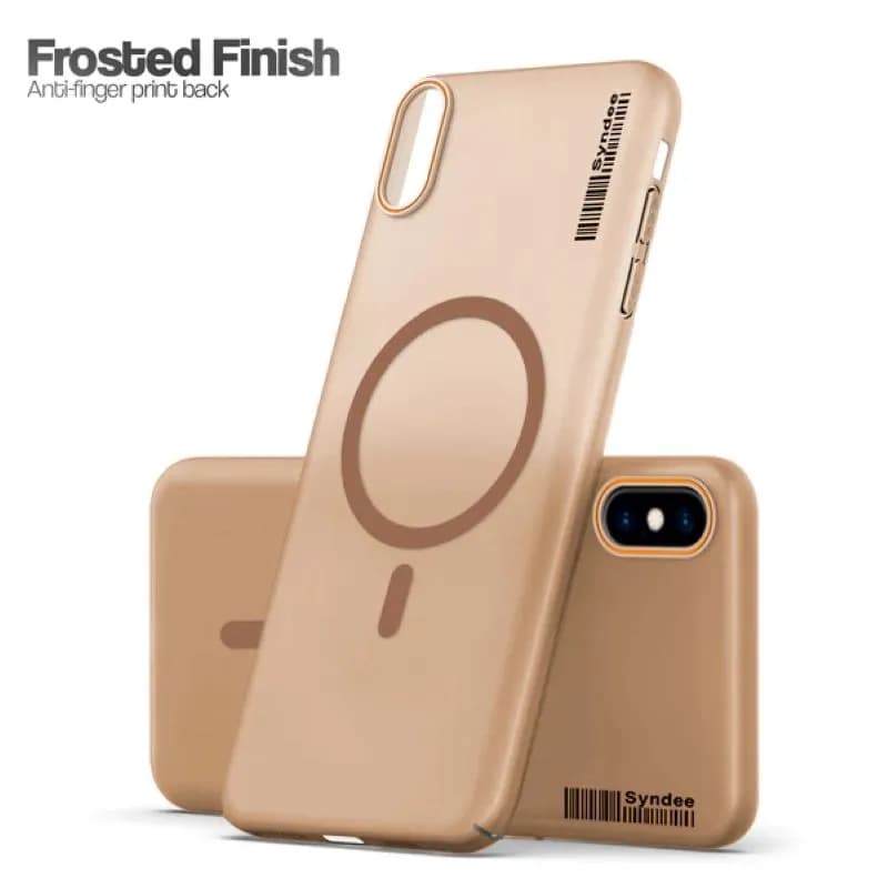 قاب مگ‌سیف مات نازک آیفون ایکس اس مدل Syndee – iPhone XS Syndee Magsafe Matte Slim Case