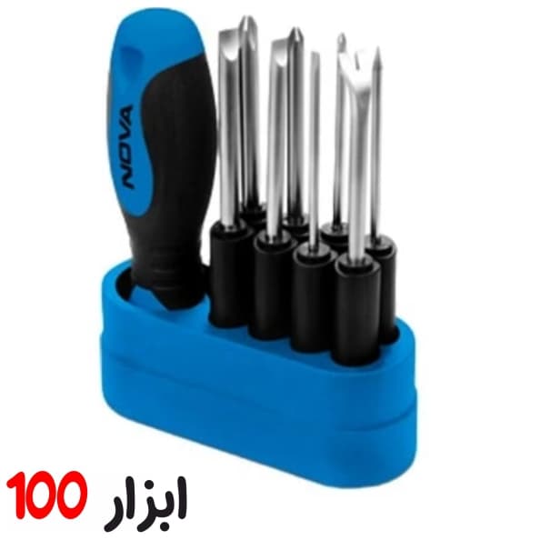 مجموعه 8 عددی پیچ گوشتی نووا مدل NTS 1340