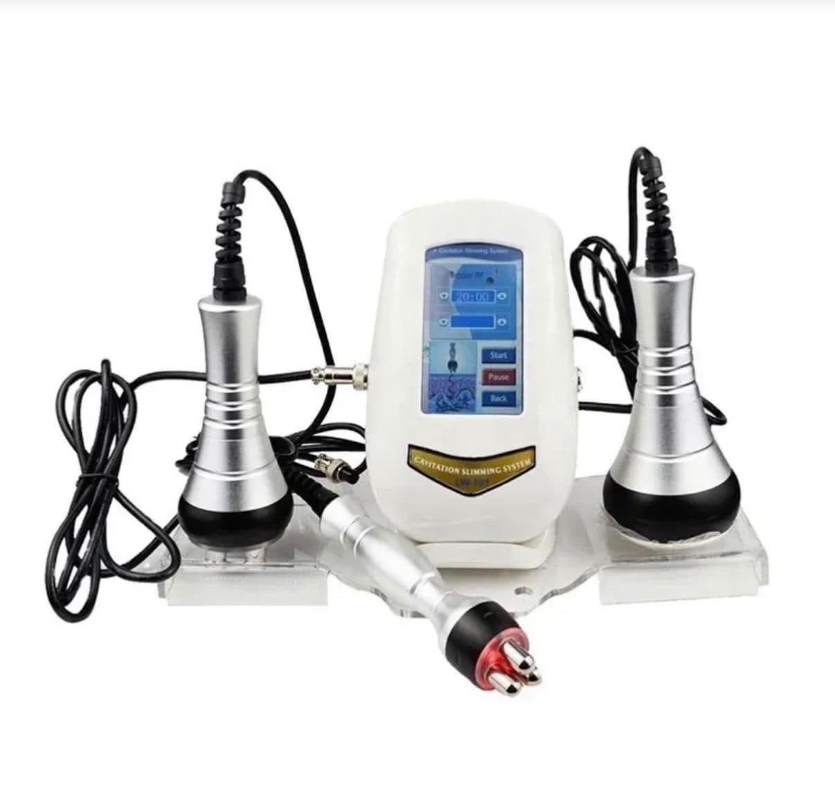 دستگاه لاغری و لیفت RF کویتیشن رومیزی مدل 3هندپیس برند lizze — تصویر ۳
