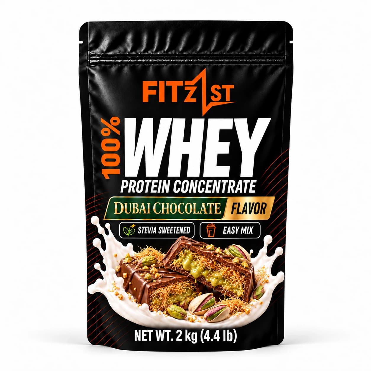 پودر وی 2000 گرم دبی چاکلت (WHEY)
