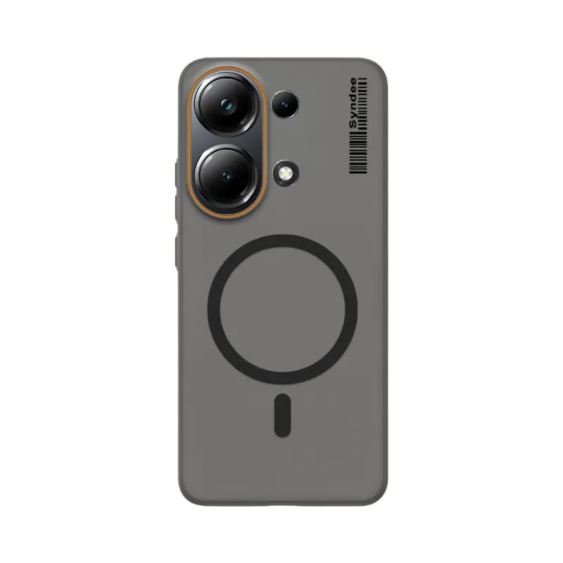 قاب مگ‌سیف مات نازک شیائومی POCO M6 Pro مدل Syndee – Xiaomi POCO M6 Pro Syndee Magsafe Matte Slim Case