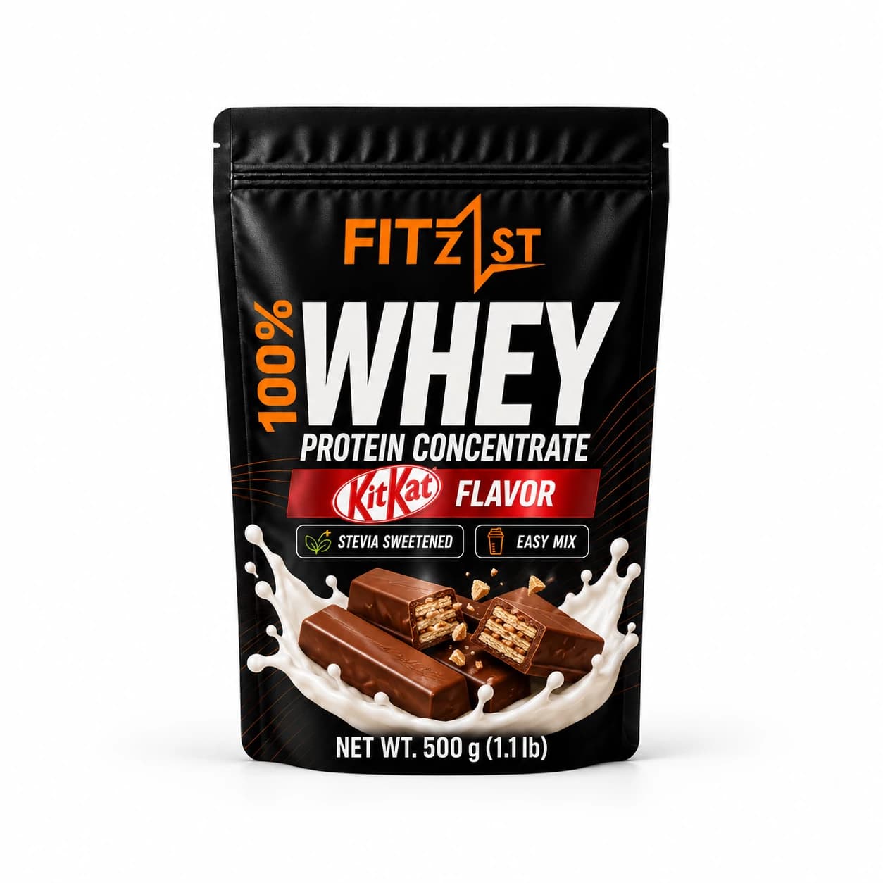 پودر وی 500 گرم کیت کت (WHEY)