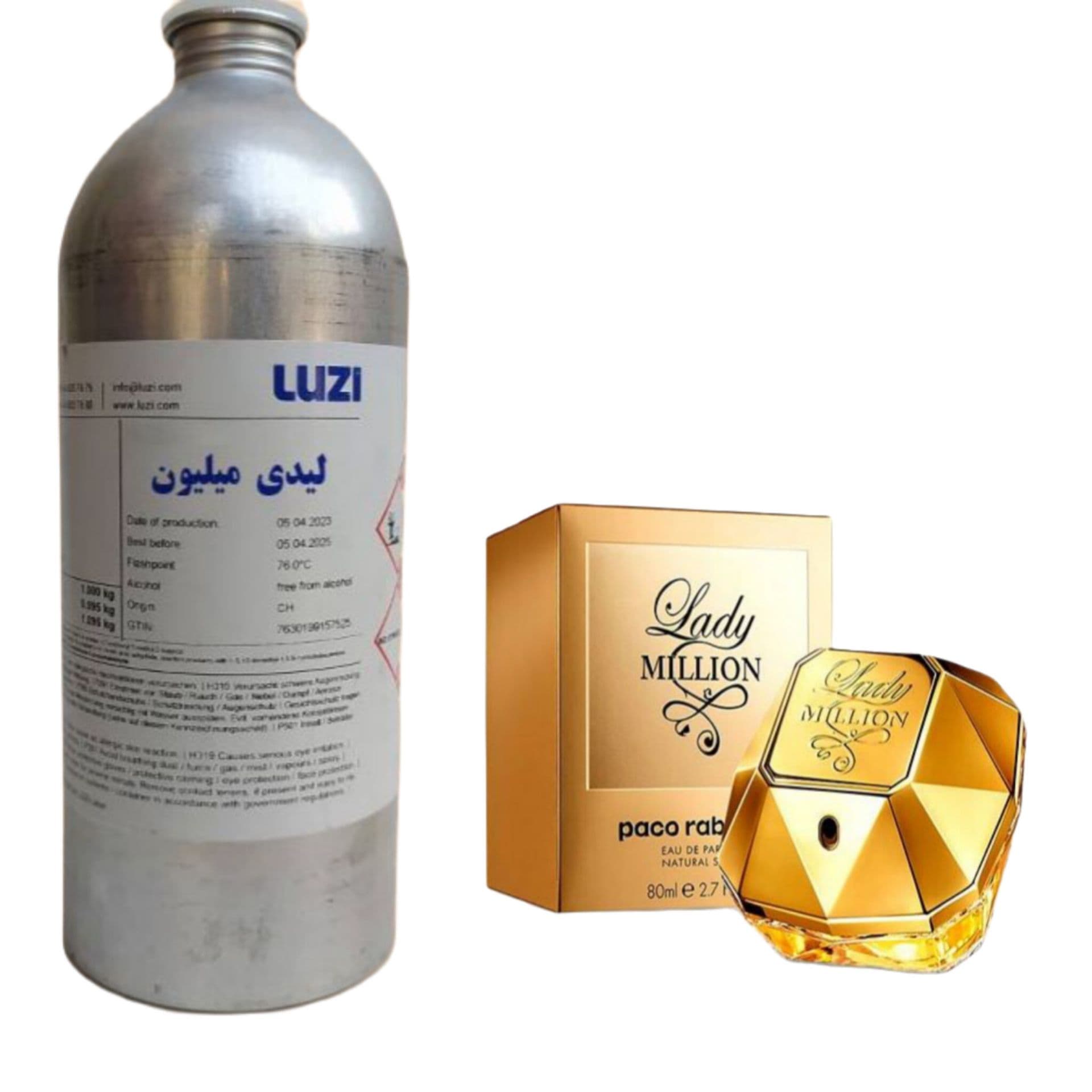 لیدی میلیون پاکورابان | LADY MILILION محصول شرکت لوزی سوئیس در حجم 10 گرم