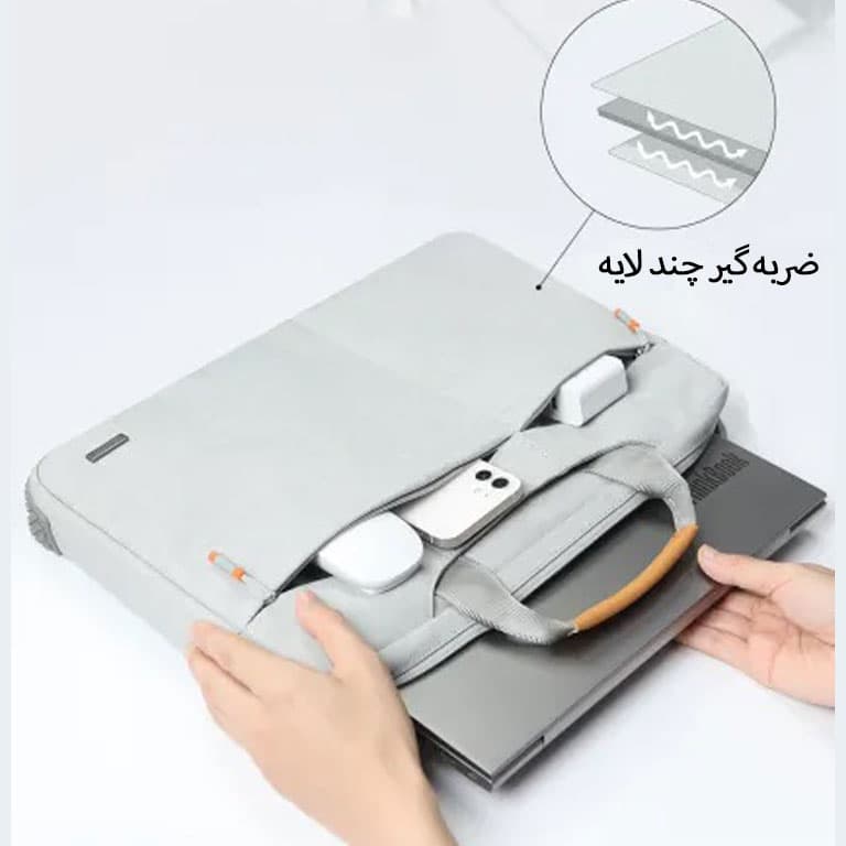 کیف لپ تاپ 15 تا 16 اینچ رسی RCS-S25 — تصویر ۷