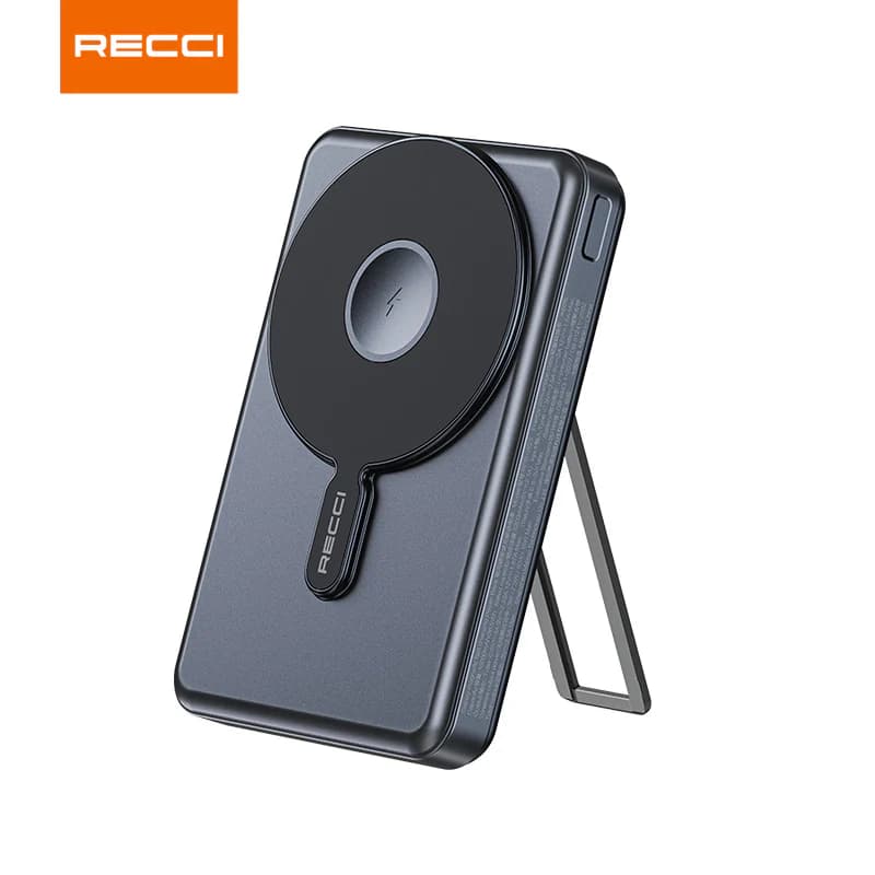پاوربانک مگ سیف رسی | Recci RPB-W23