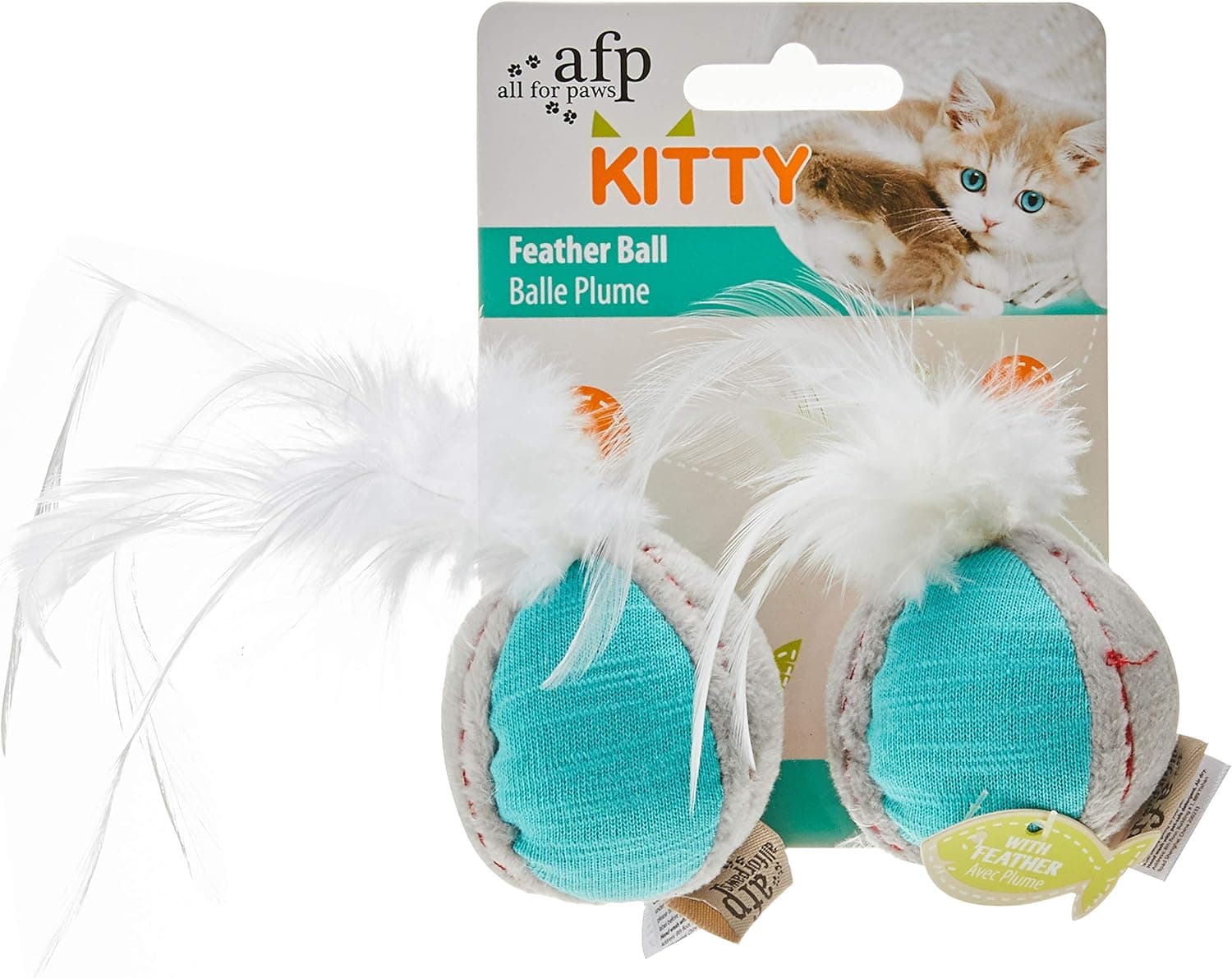 اسباب بازی گربه ای اف پی Feather Ball