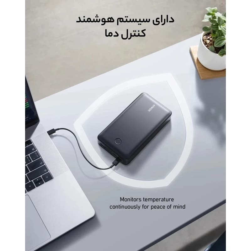 پاوربانک 65 وات انکر | Anker PowerBank 24K A1379H11 — تصویر ۷