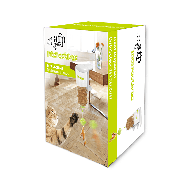 اسباب بازی فکری مخزن دار گربه ای اف پی Interactives Treat Dispenser