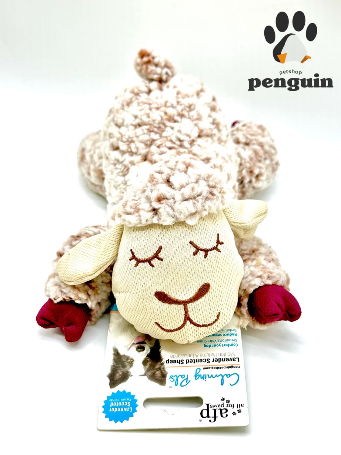 اسباب بازی سگ گوسفند با رایحه لوندر ای اف پی Lavender Scent Sheep — تصویر ۳