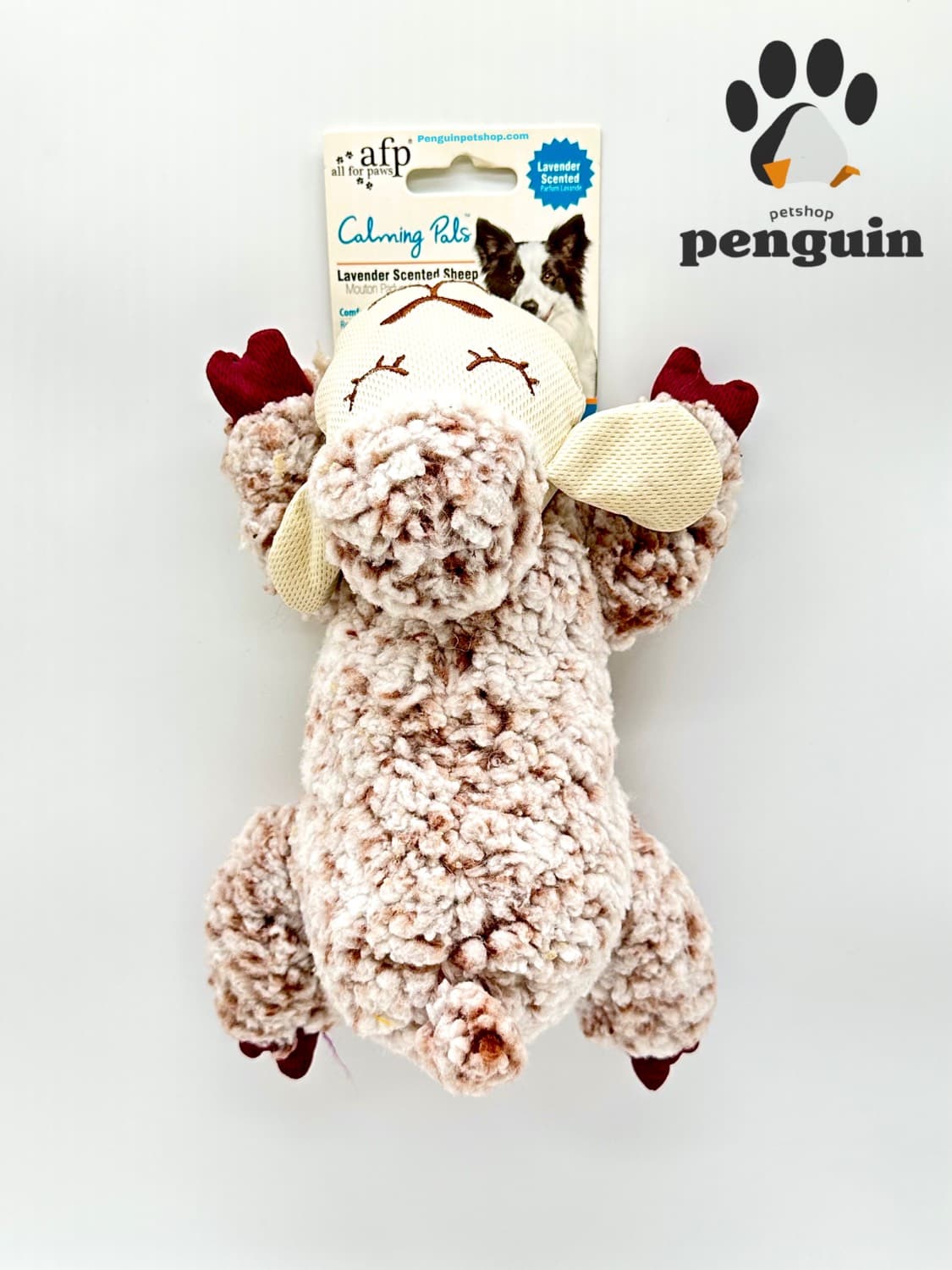 اسباب بازی سگ گوسفند با رایحه لوندر ای اف پی Lavender Scent Sheep — تصویر ۲