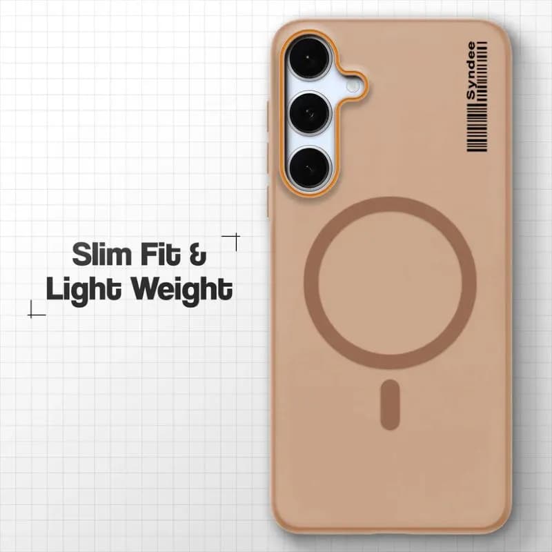 قاب مگ‌سیف مات نازک سامسونگ Galaxy A35 مدل Syndee – Samsung Galaxy A35 Syndee Magsafe Matte Slim Case