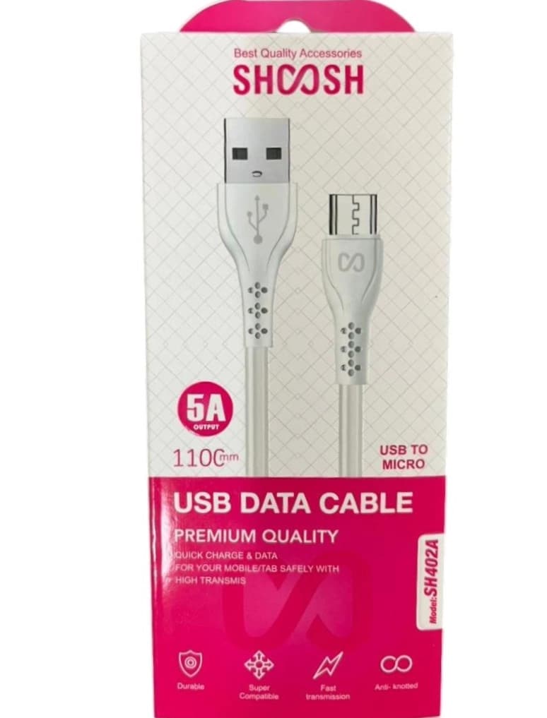 کابل تبدیل USB به Micro-USB شوش SHOOSH SH402A — تصویر ۴