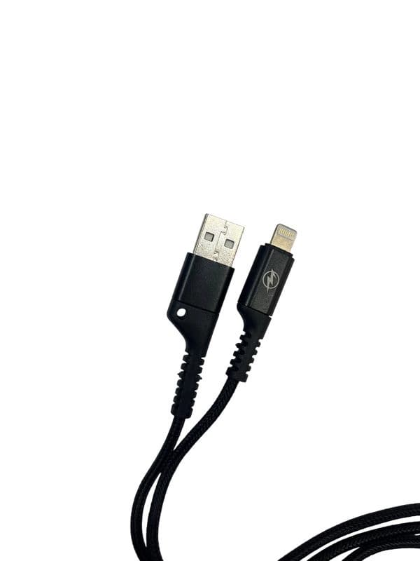کابل تبدیل USB به MOXOM CC56 Lightning — تصویر ۴