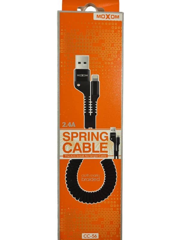 کابل تبدیل USB به MOXOM CC56 Lightning
