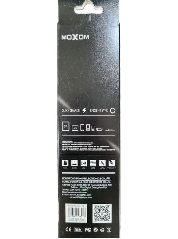 کابل تبدیل USB بهMOXOM CC29 TYPE-C — تصویر ۴