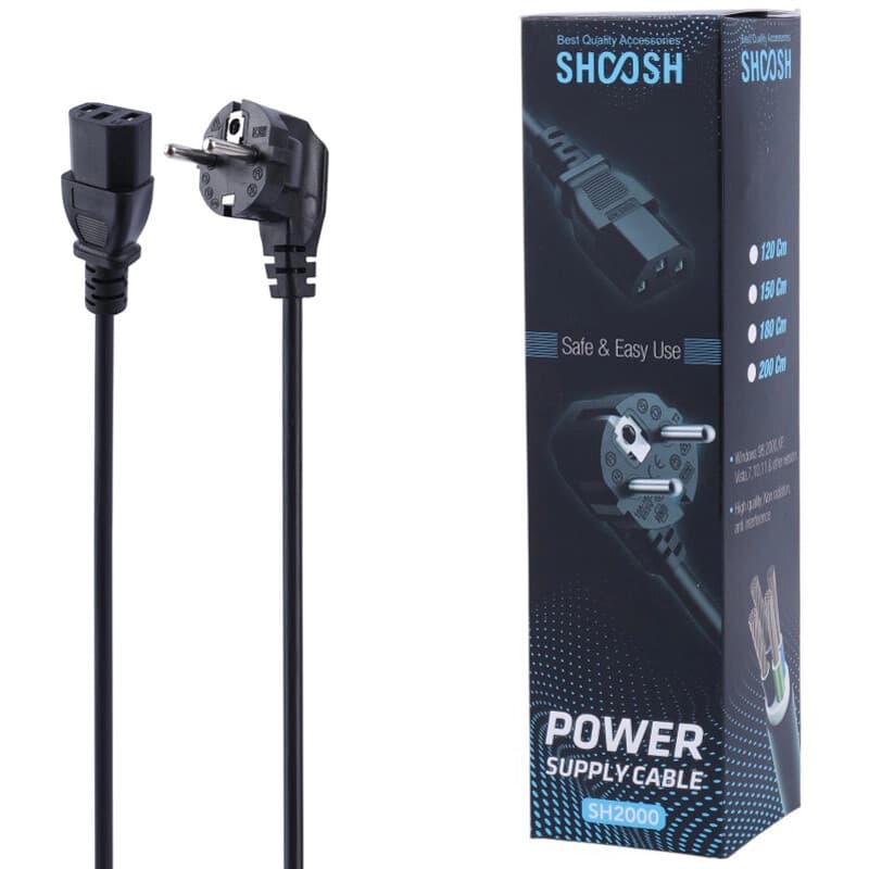 کابل برق سه پین شوش مدل SHOOSH SH2000